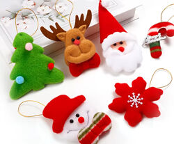 Набір фетрових іграшок на ялинку