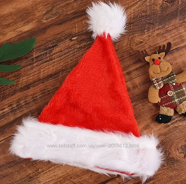 Шапка санта клауса дитяча