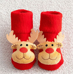Новорічні носочки для малят 1-3 р
