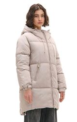 Стьобане пальто з каптуром  Cropp 