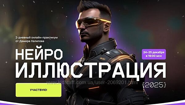 Дамир Халилов Нейроиллюстрация 2025. Тариф Вип ПОЛНЫЙ