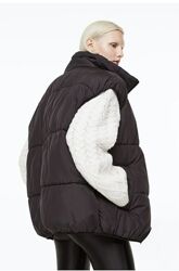 Жилетка оверсайз р. L H&M большемерит на хл-хххл