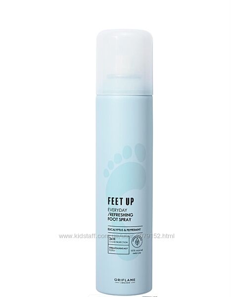 Спрей-дезодорант для ног и обуви Feet Up Comfort 32643,46376. Большой объем