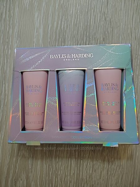 Набір кремів для рук baylis&harids 350 ml.