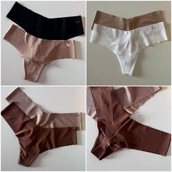 Безшовні трусики стрінги-танга, XS- L, Victoria&acutes Secret