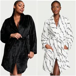 Затишний флісовий халат p. XS/S, p. M/L, Victoria&acutes Secret 