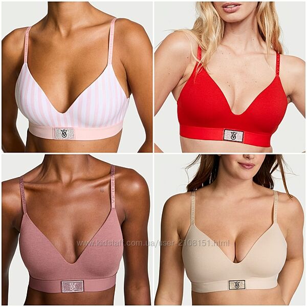 Бюстгальтер T-shirt Cotton Logo Shine Patch, Victoria&acutes Secret