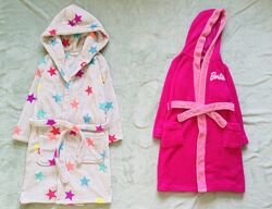 7-8 рок Marks&Spencer . флісовий халат банний, теплий. на море або в басейн