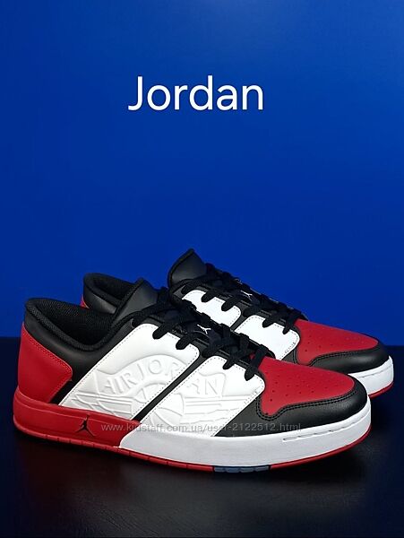 Кожаные кроссовки Nike Jordan Nu Retro 1 Low Оригинал