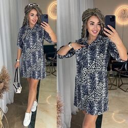 Сукня платье рубашка сорочка софт різні кольори