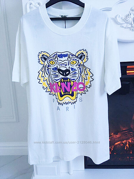 Футболка Kenzo унісекс в наявності XL