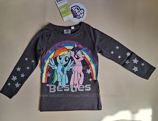 Кофточка лонгслів my little pony
