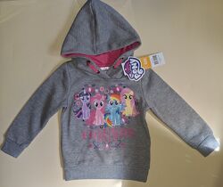 Тепла кофта з начосом з капюшоном My little Pony 