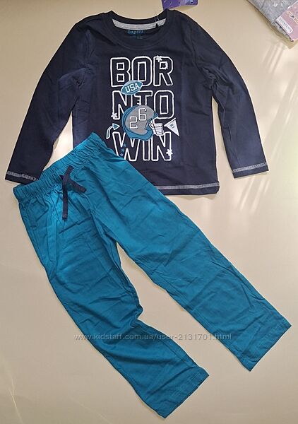 Піжама бавовняна Lupilu 98-104 