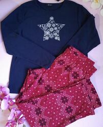 Піжама флісова домашній костюм теплий esmara