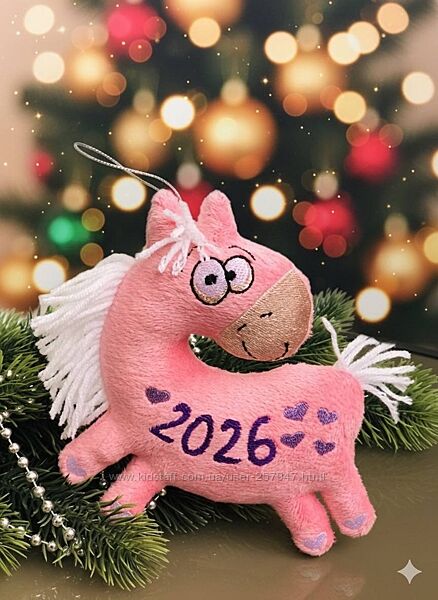 іграшка-підвіска у формі коника лошатки 2026