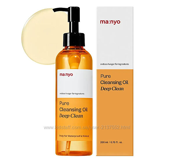 Гідрофільна олія manyo factory Pure Cleansing Oil Deep Clean, 200 ml