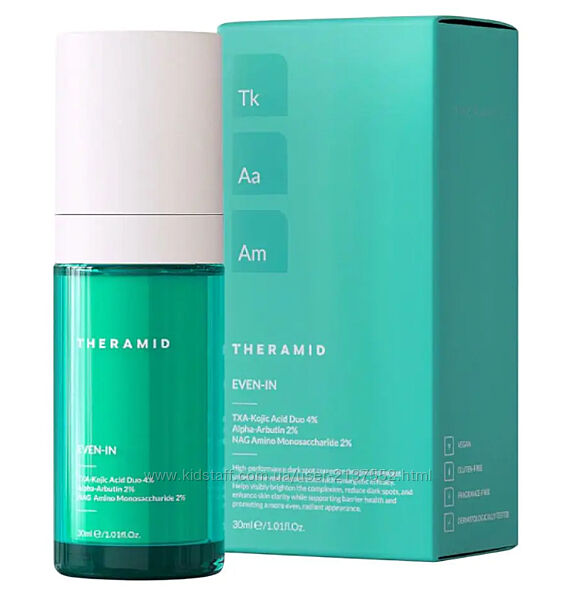 Сироватка для рівномірного тону theramid even-in - 30 мл