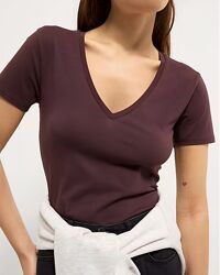 Футболка George M жіноча базова з v-подібним вирізом