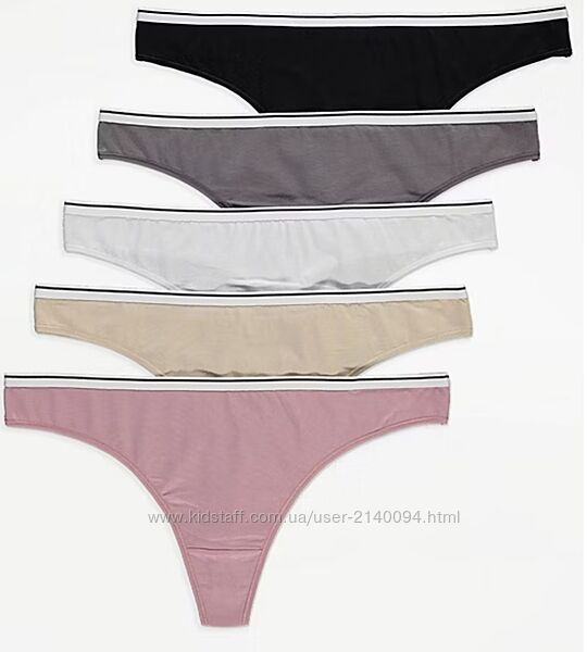Трусики-стрінги George S, M, L жіночі спортивні упаковка 5 шт.