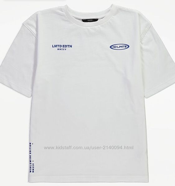 Футболка George 152-158 для хлопчика