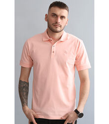 Однотонна футболка чоловіча поло