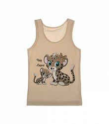 Майка для дівчаток на широкихбретелях