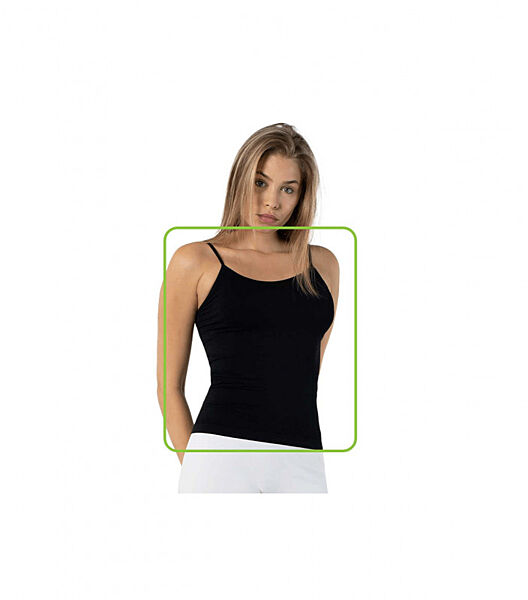 Безшовна майка на тонкихбретельках