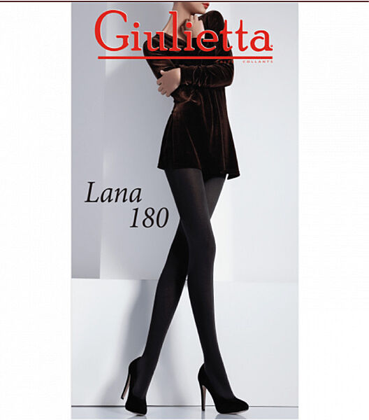 Теплі непрозорі колготки LANA 180