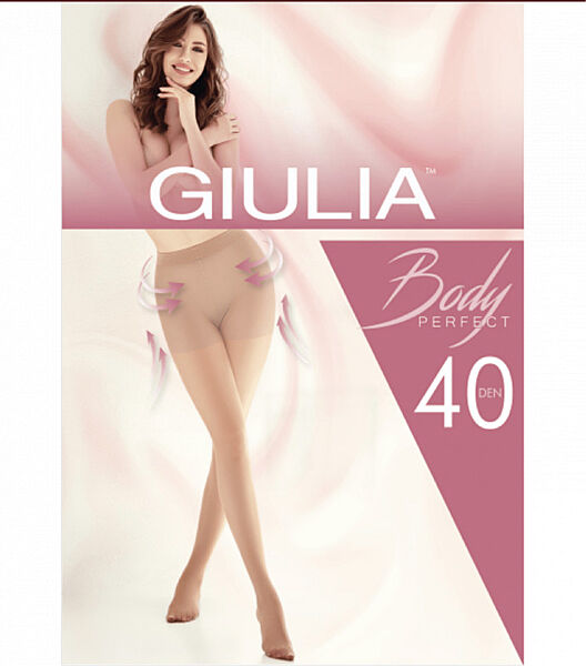 Комфортні колготки з ущільненими шортиками PERFECT BODY 40