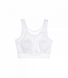 Мережевний білий топ