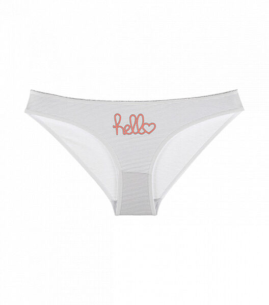 Трусики сліпи з принтом Hello