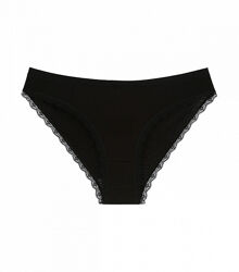 Ажурні чорні жіночі труси