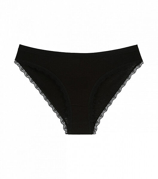 Ажурні чорні жіночі труси