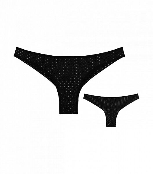 Жіночі труси бразиліана з малюнком