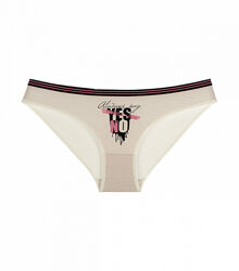 Жіночі трусики з принтом Yes No