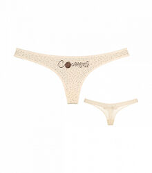 Труси жіночі стрінги з принтом Кокос Coconut