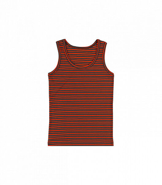 Майка з малюнком в смужку для хлопчика