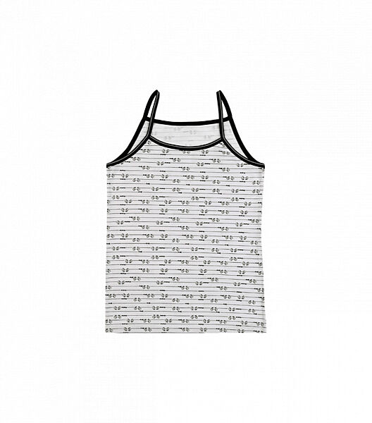 Майка натонкихбретелях змалюнком для дівчаток