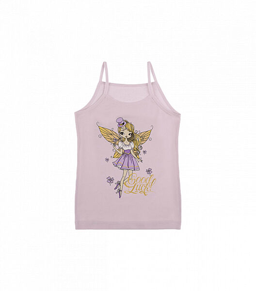 Майка натонкихбретелях для дівчаток зпринтом Фея
