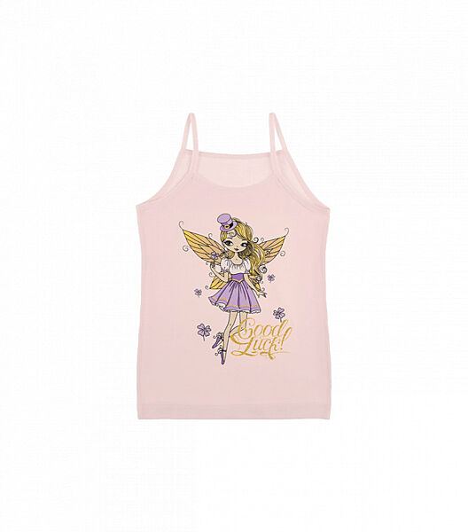 Майка натонкихбретелях для дівчаток зпринтом Фея