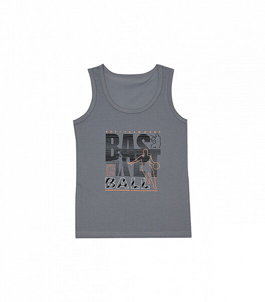 Майка з принтом для хлопчика