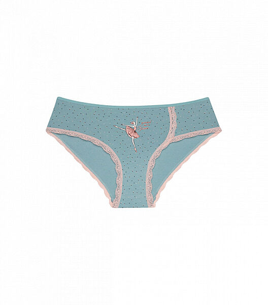 Підліткові труси сліпи для дівчинки з принтом Балерина