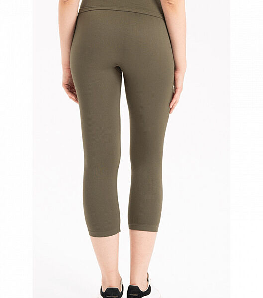 Жіночі безшовні капрі в рубчик Formeasy