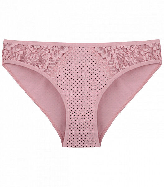 Ажурні жіночі трусики сліпи Donella з малюнком