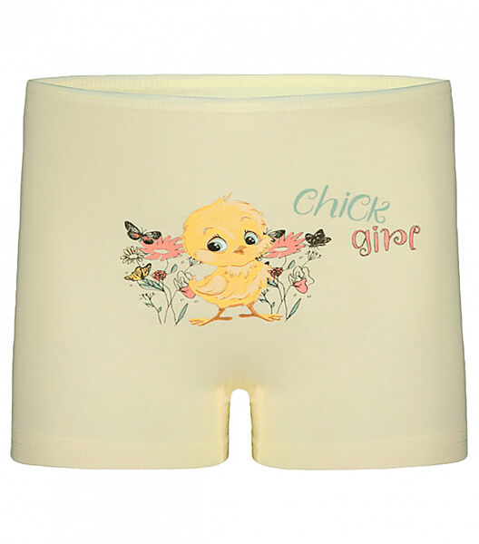 Дитячітрусикишорти для дівчинки з принтом