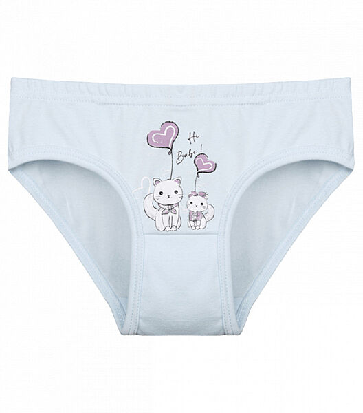 Дитячі сліпи для дівчинки з принтом Кошенята