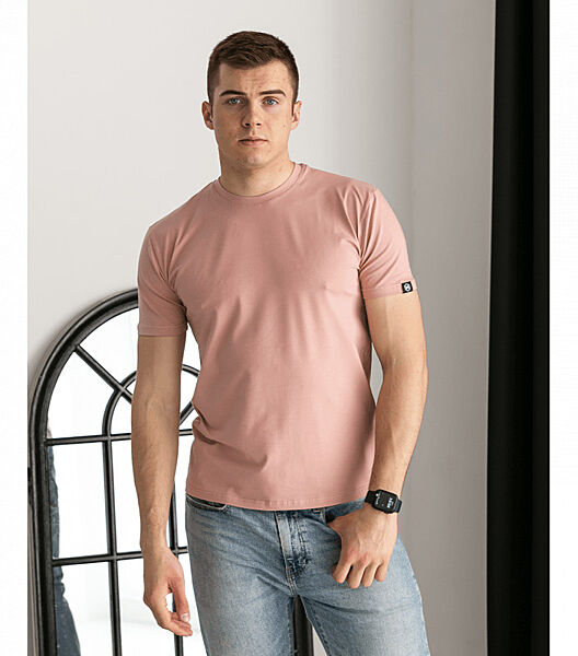 Чоловіча однотонна футболка