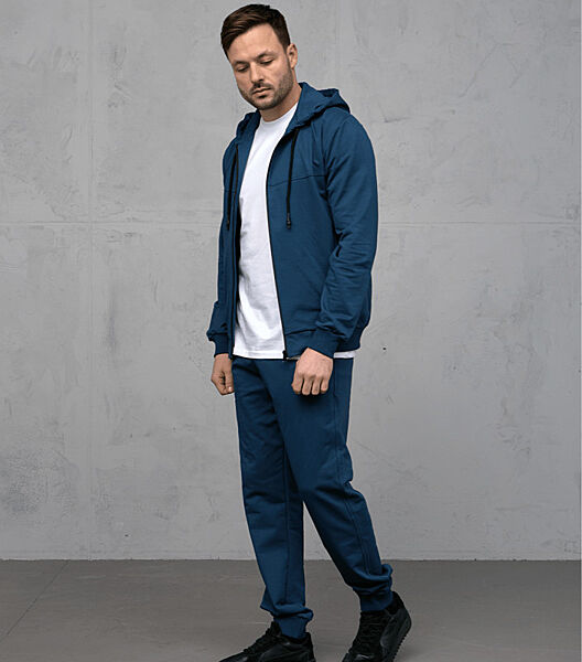 Спортивний костюм на застібці з капюшоном