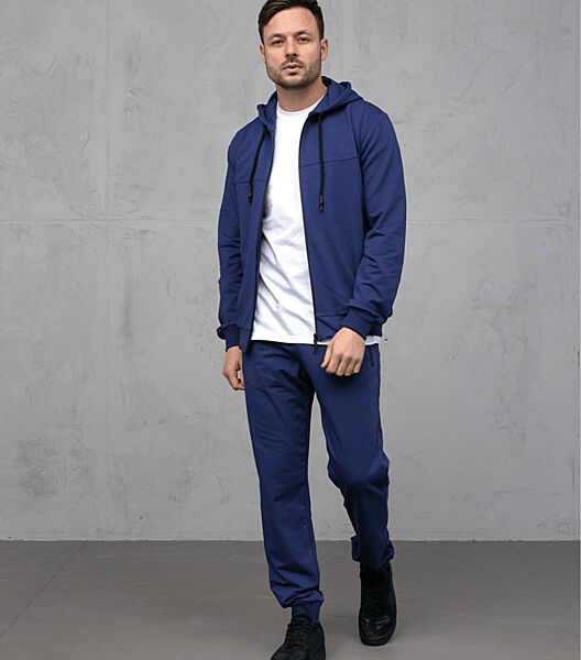 Спортивний костюм на застібці з капюшоном